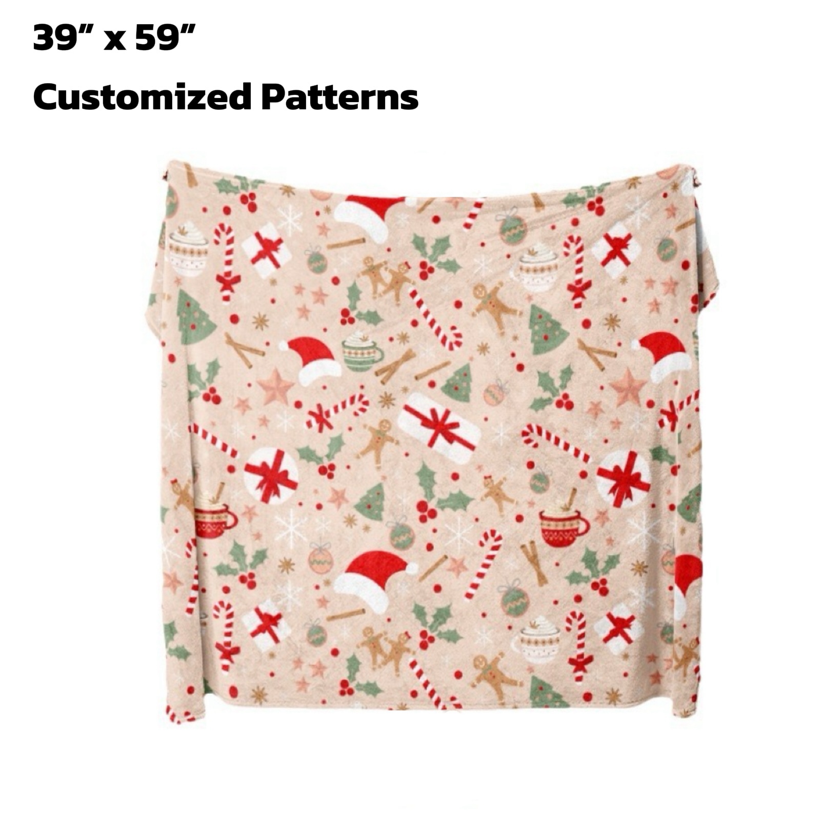 39" x 59" Full Color Premium Blanket 1