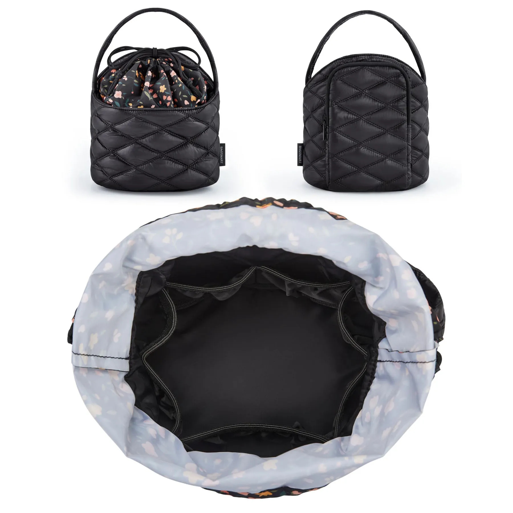Drawstring Bucket Cosmetic Bag 3