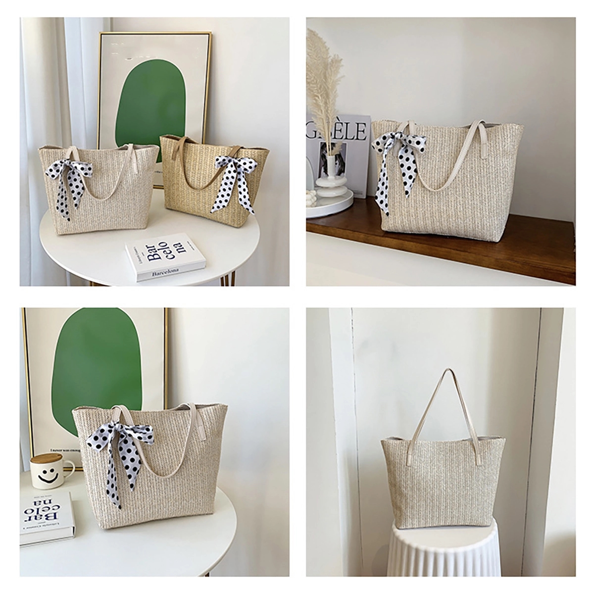 Straw Bag Fashion Beach Bag 3