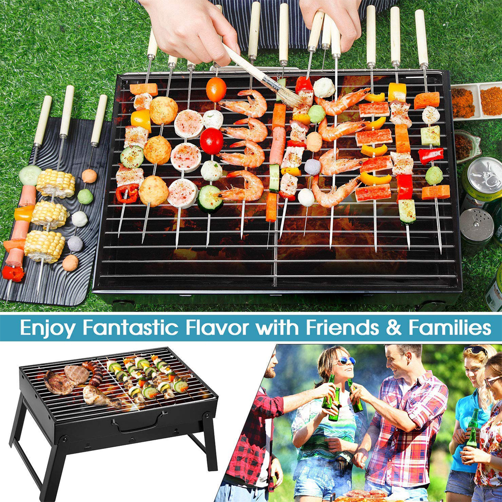 Small Portable Foldable Outdoor Grill 3