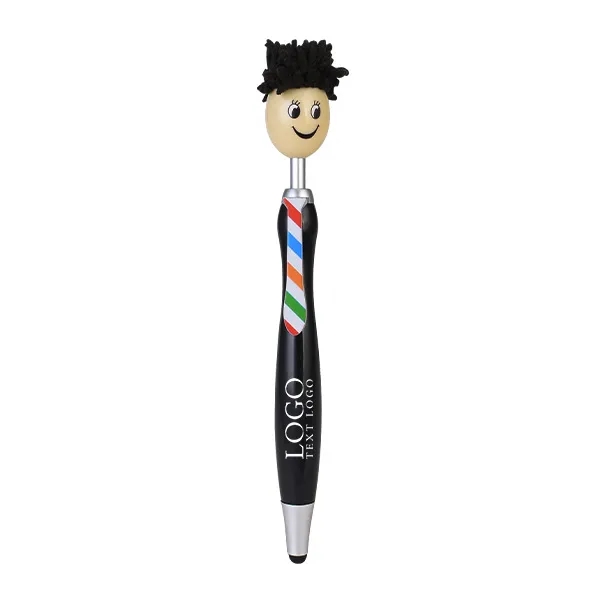 Custom Cartoon Hair Head Pen 10