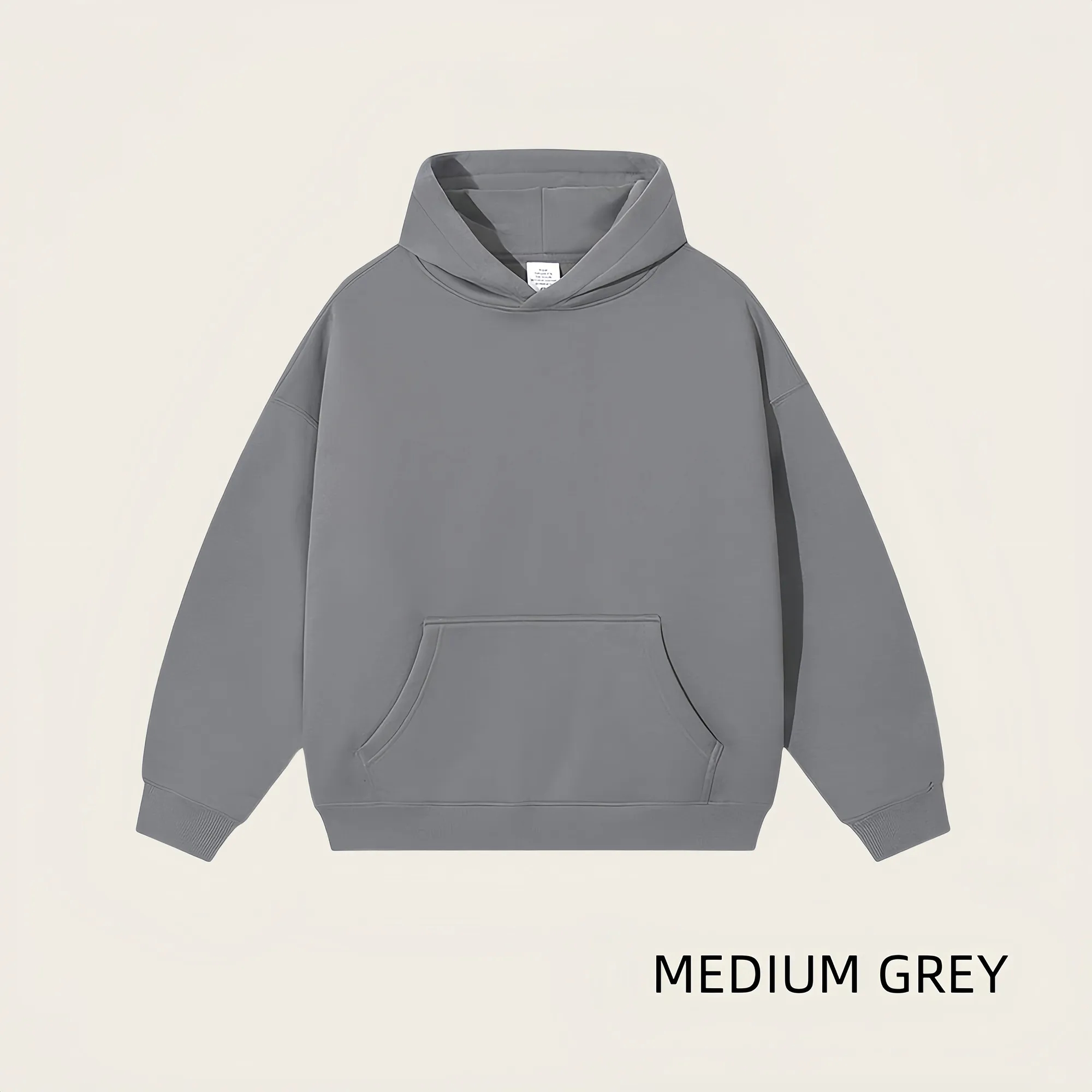 Unisex Cotton Fleece Hoodie, Minimalist Casual Comfort Wear 20