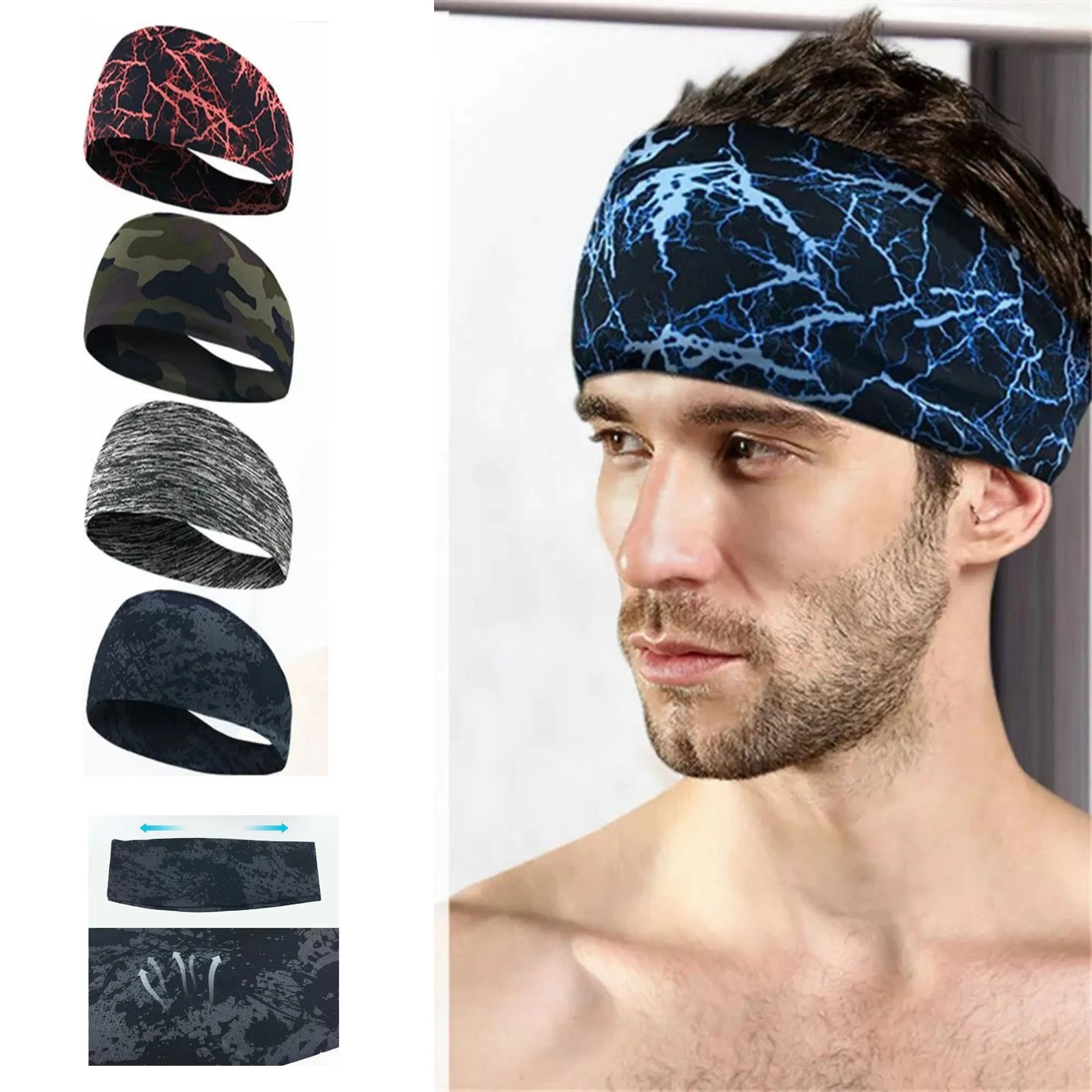 Sublimation Unisex Stretch Headband 4