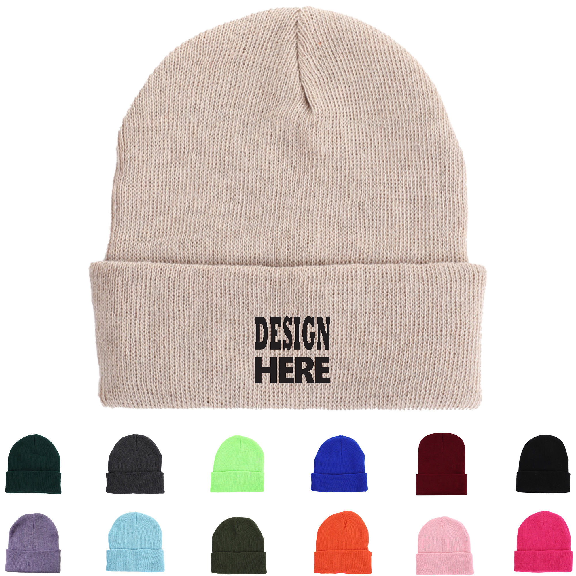 Single Color Knit Cap 4