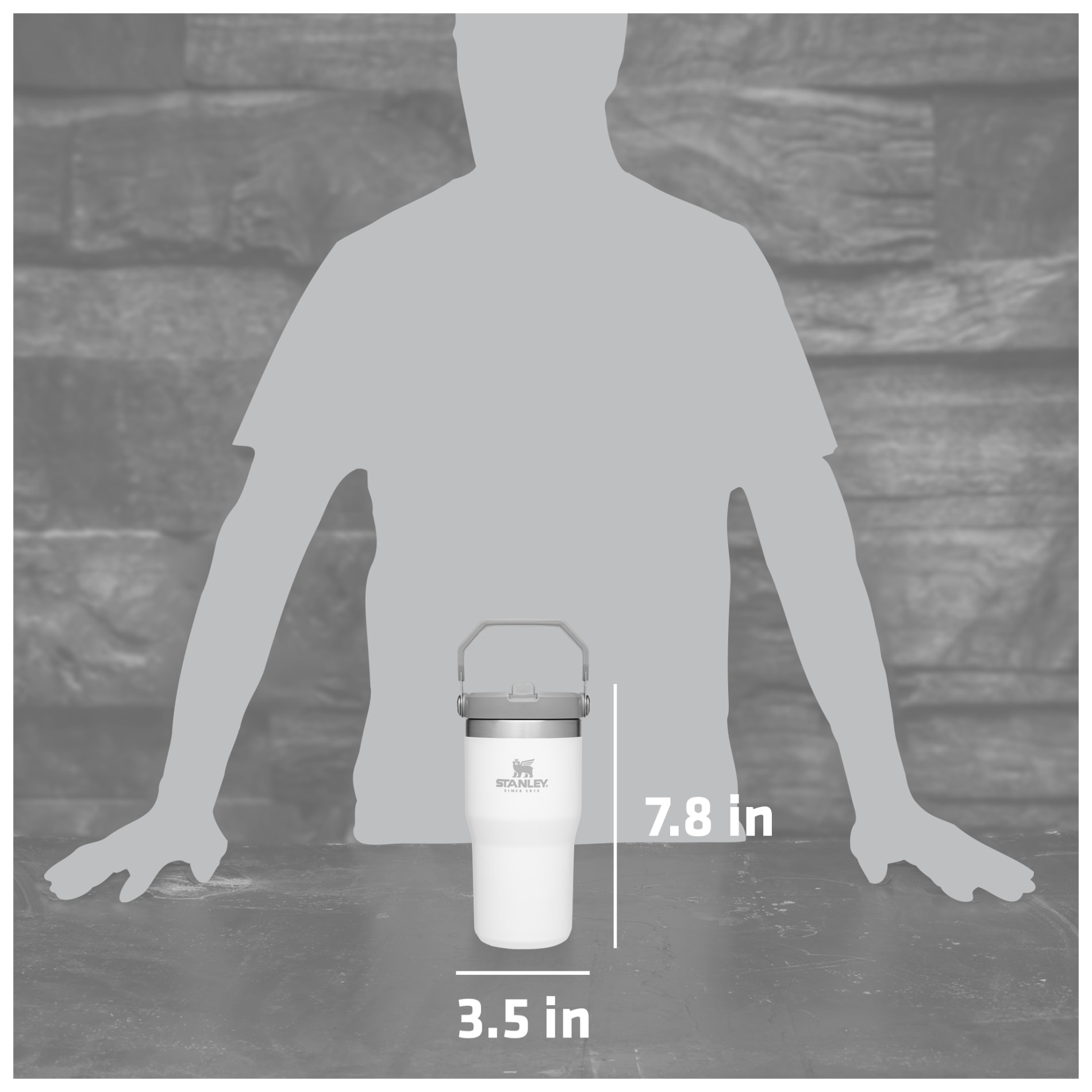 IceFlow Flip Straw Tumbler 20oz