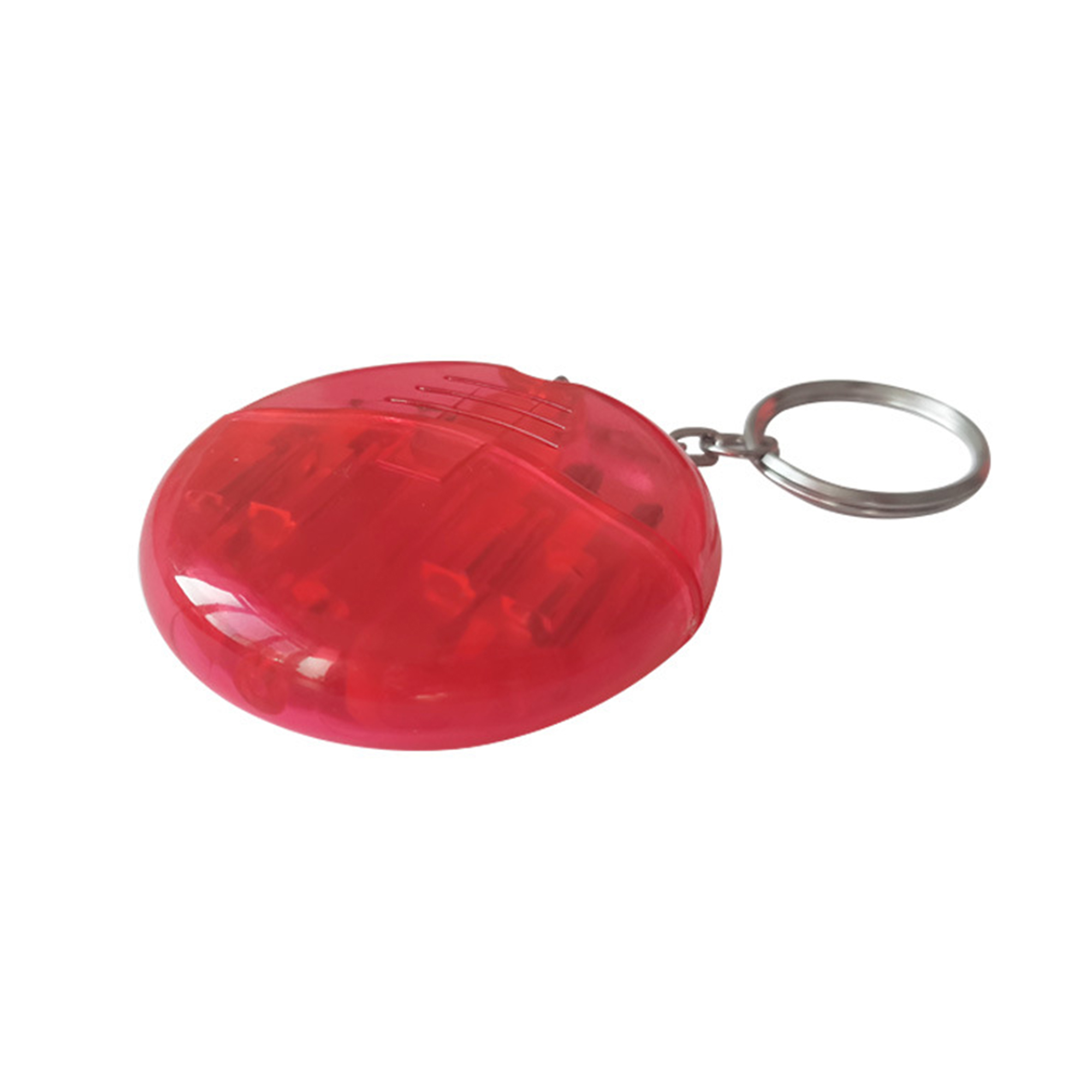 ABS Carbon Steel Keychain Screwdriver With Four Interchangeable Bits 2" x 2" x 0.6" 4