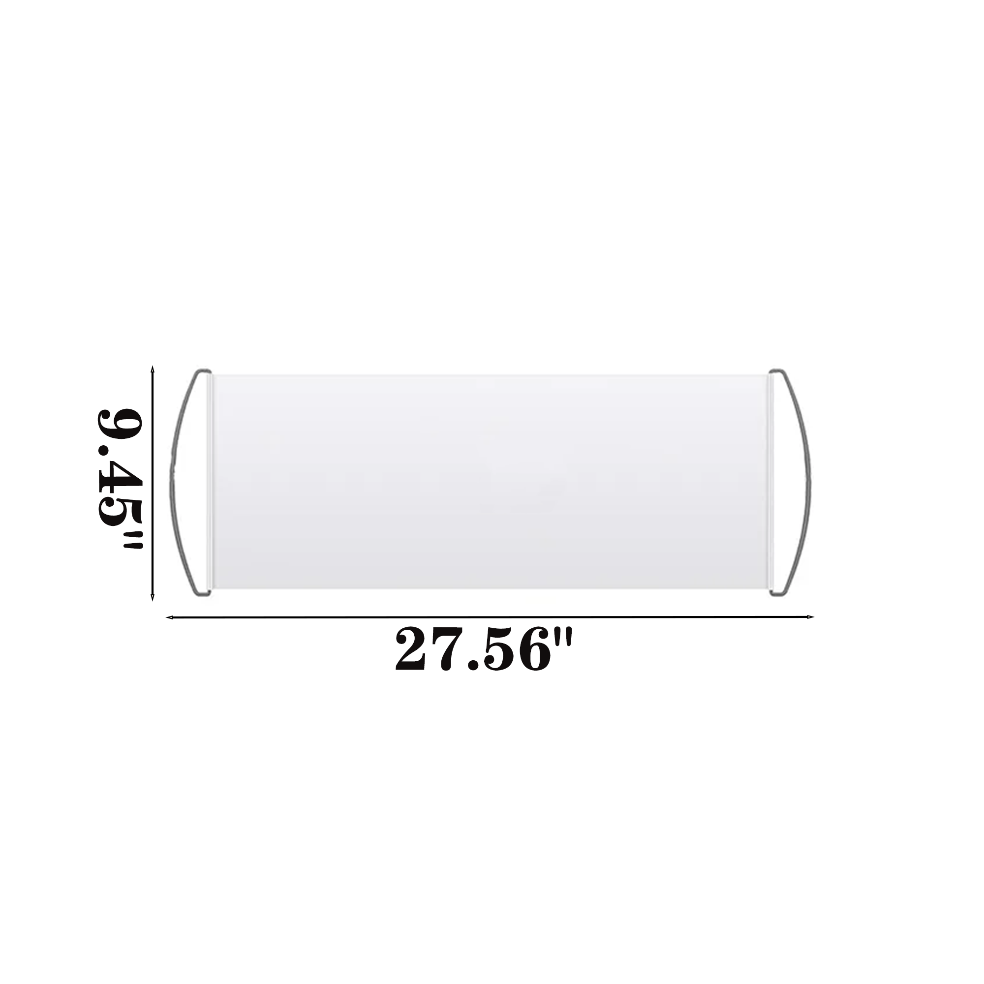 Hand-Held Promotional Advertising Banner 1