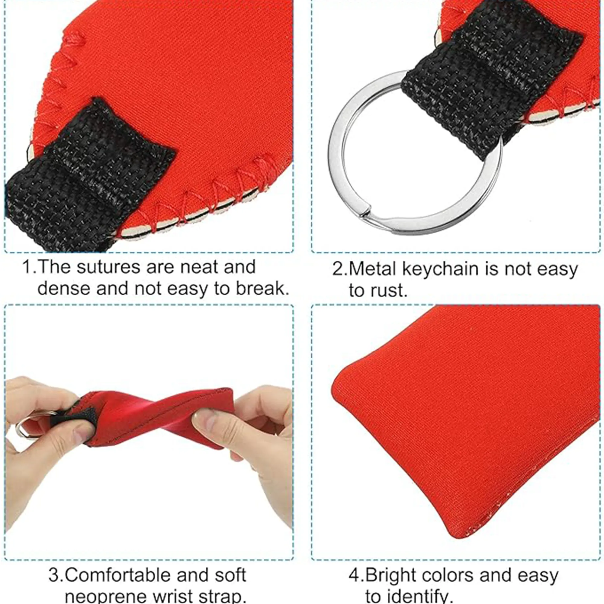 Floating Keychain Suitable for Boating Fishing Printed LOGO 4