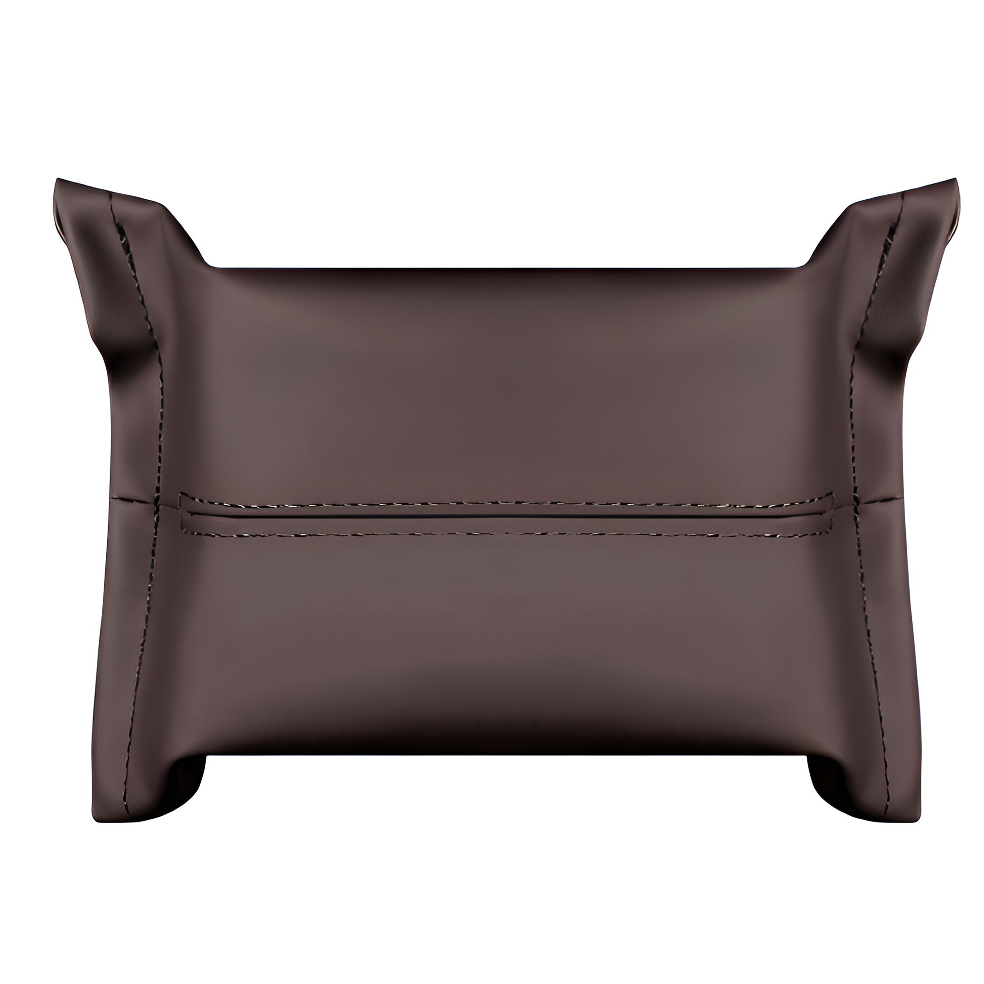 MOQ 50 PCS Stylish Leather Car Tissue Box 1