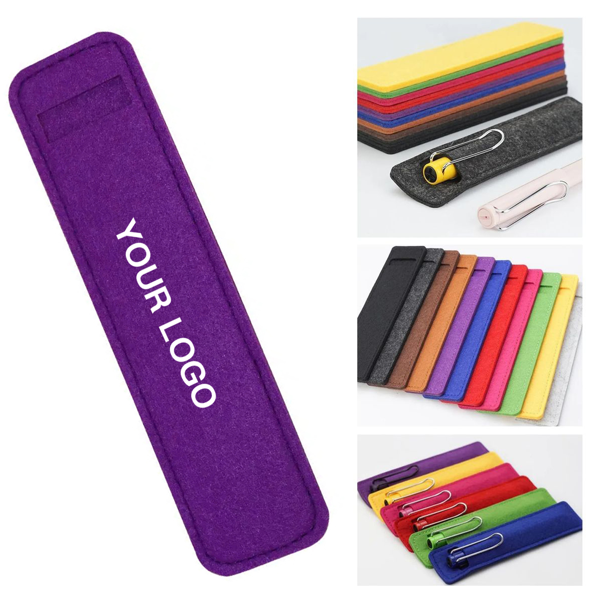 Portable PU Leather Pen Case for Business Use 9