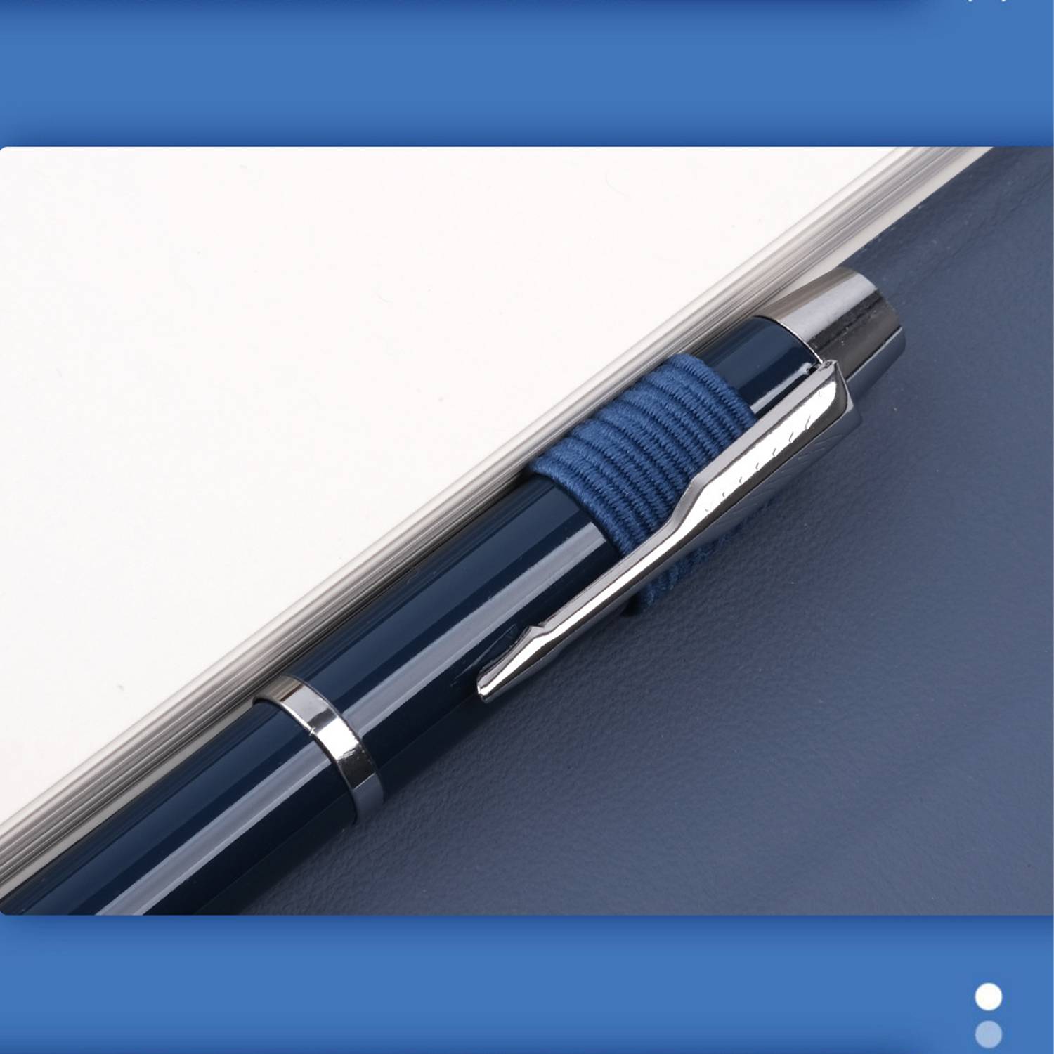 A5 Custom PU Leather Cover Business Notebook 5