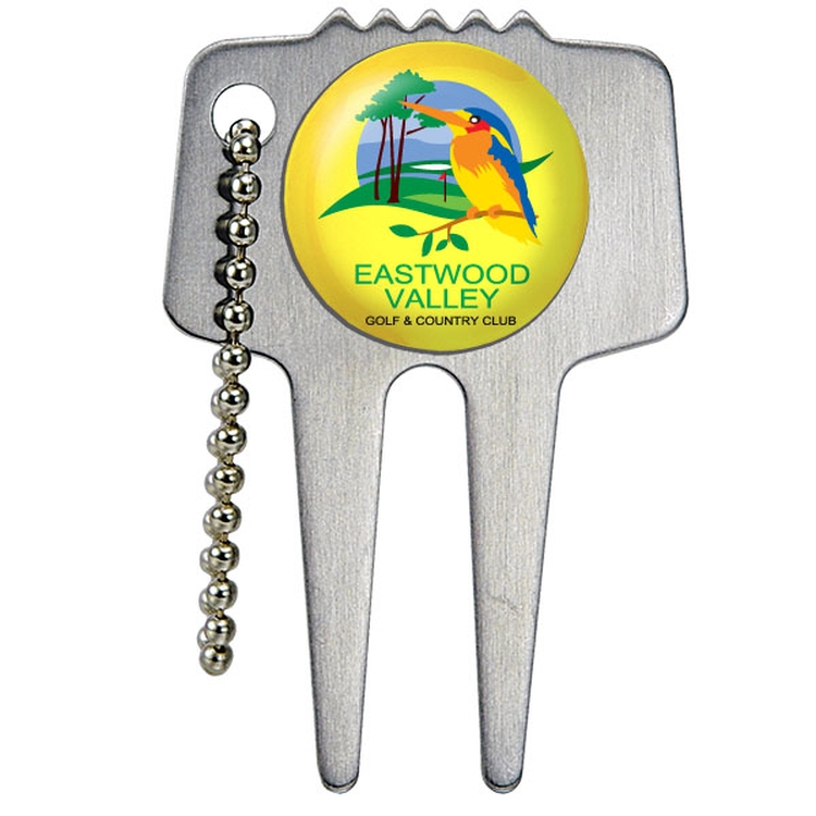 Domed Steel Divot Tool 2