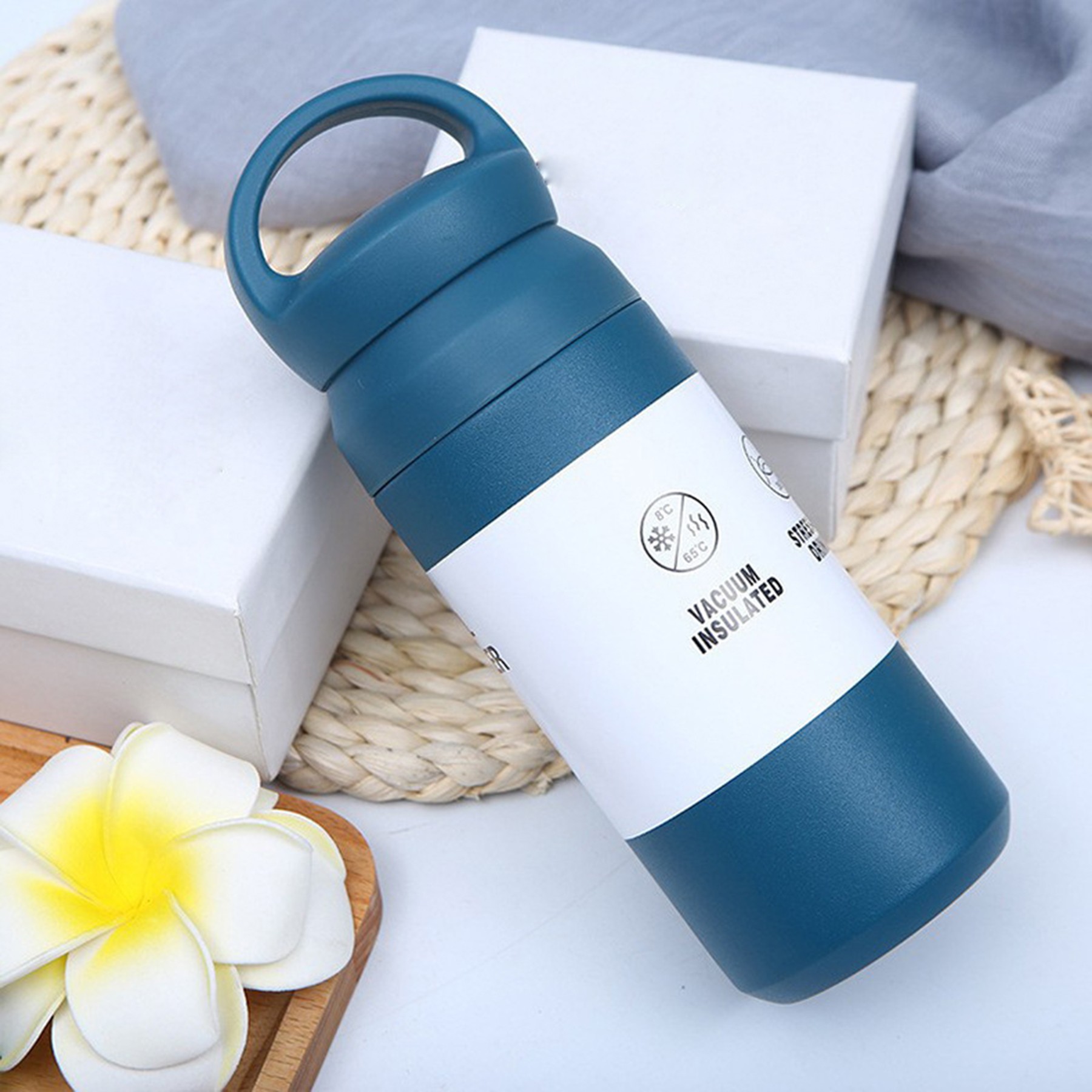 Stainless Steel Coffee Cup Portable Outdoor Insulated Cup 6