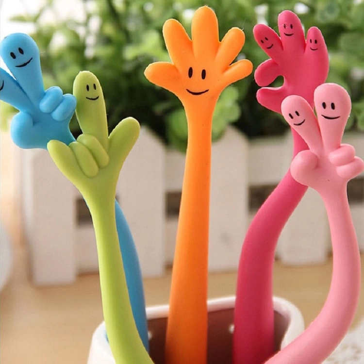 Silicone Gesture Ballpoint Pen 3