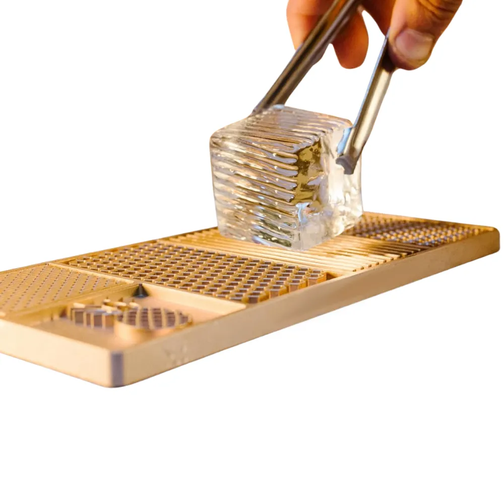 Brass Ice Mold Tray 3