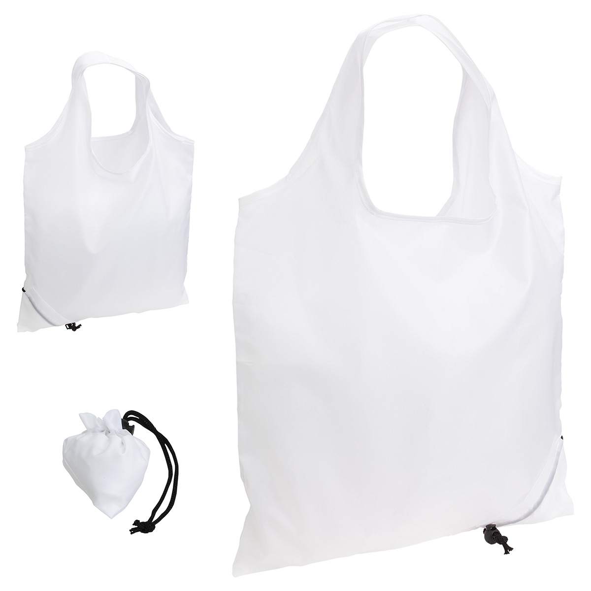 Bazaar RPET Folding Reusable Tote Bag 9