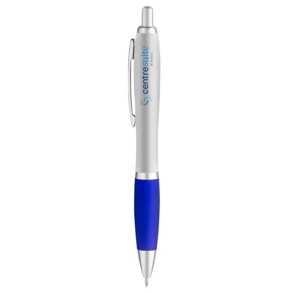 Curvaceous Silver Matte Gel Pen 40