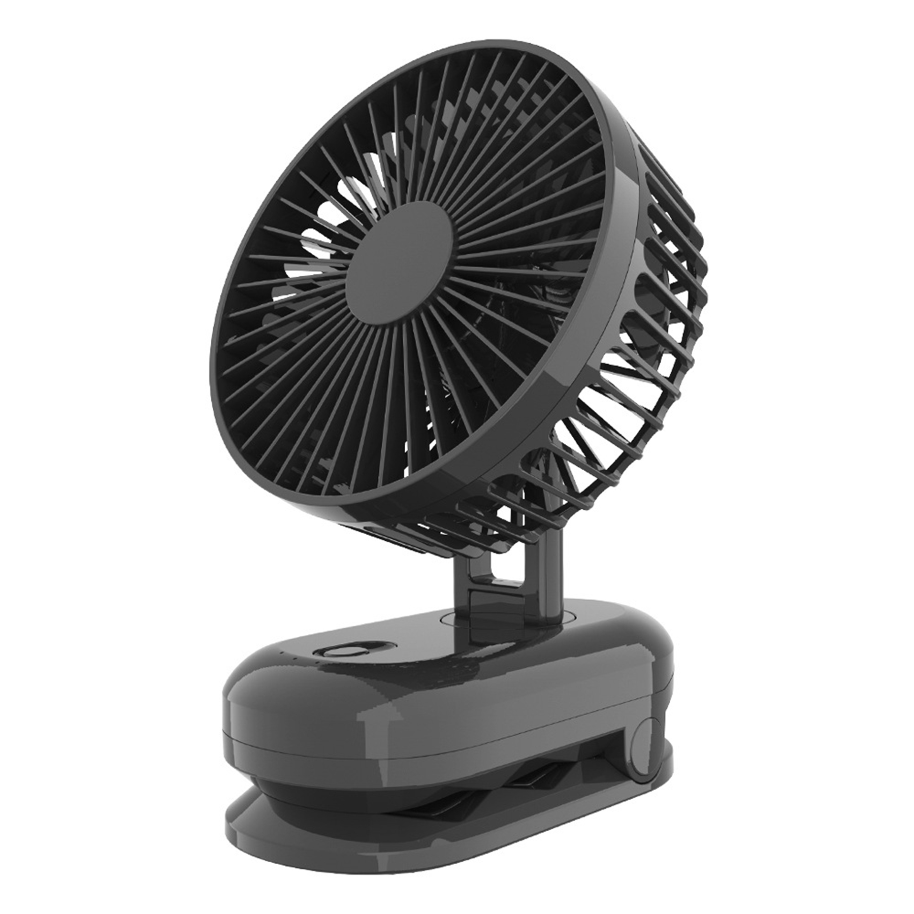 Rechargeable Desk Fan with Clip 2