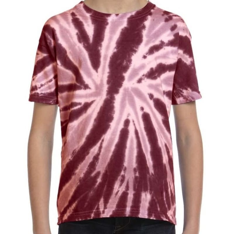 Tie-Dye Youth 5.4 Oz., 100% Cotton Twist Tie-Dyed T-Shirt 6