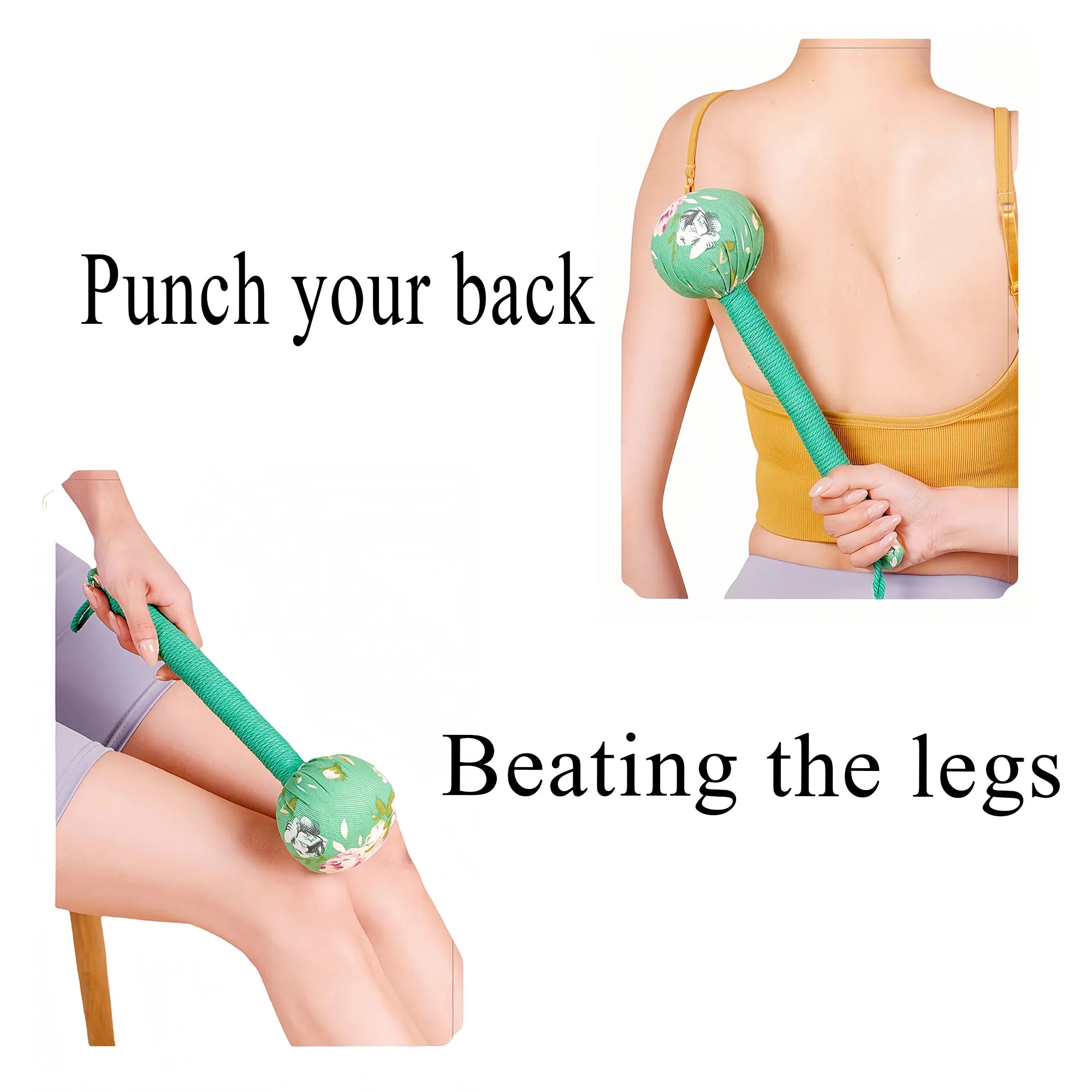 Premium Mugwort Massage Hammer For Neck Back Therapy 7
