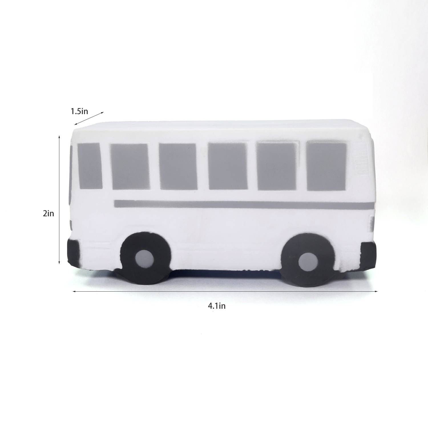 PU Foam City Bus Stress Reliever Toys 4