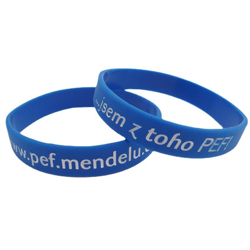 Debossed Silicone Bracelet 1