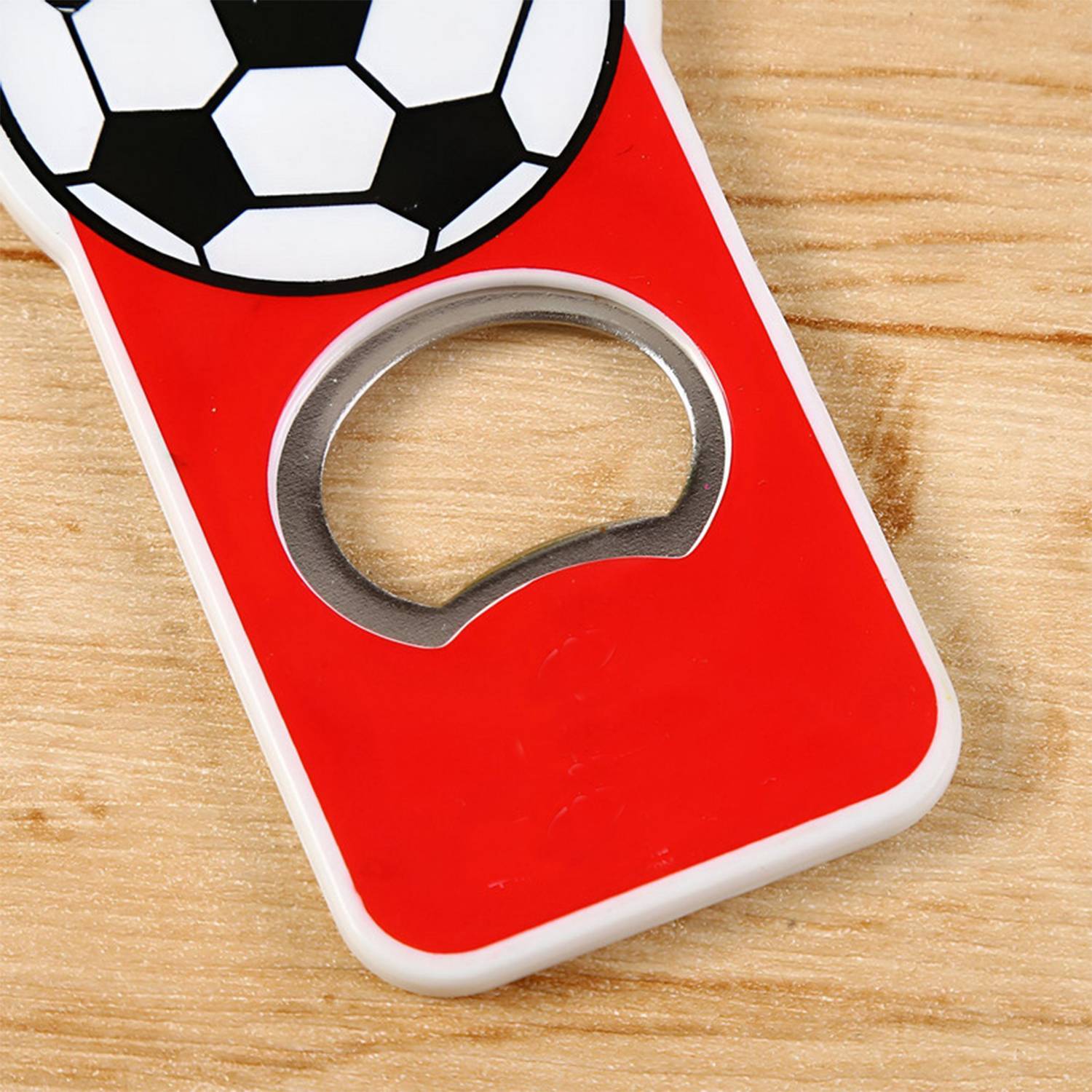 Custom round head plastic bottle opener magnetic 5