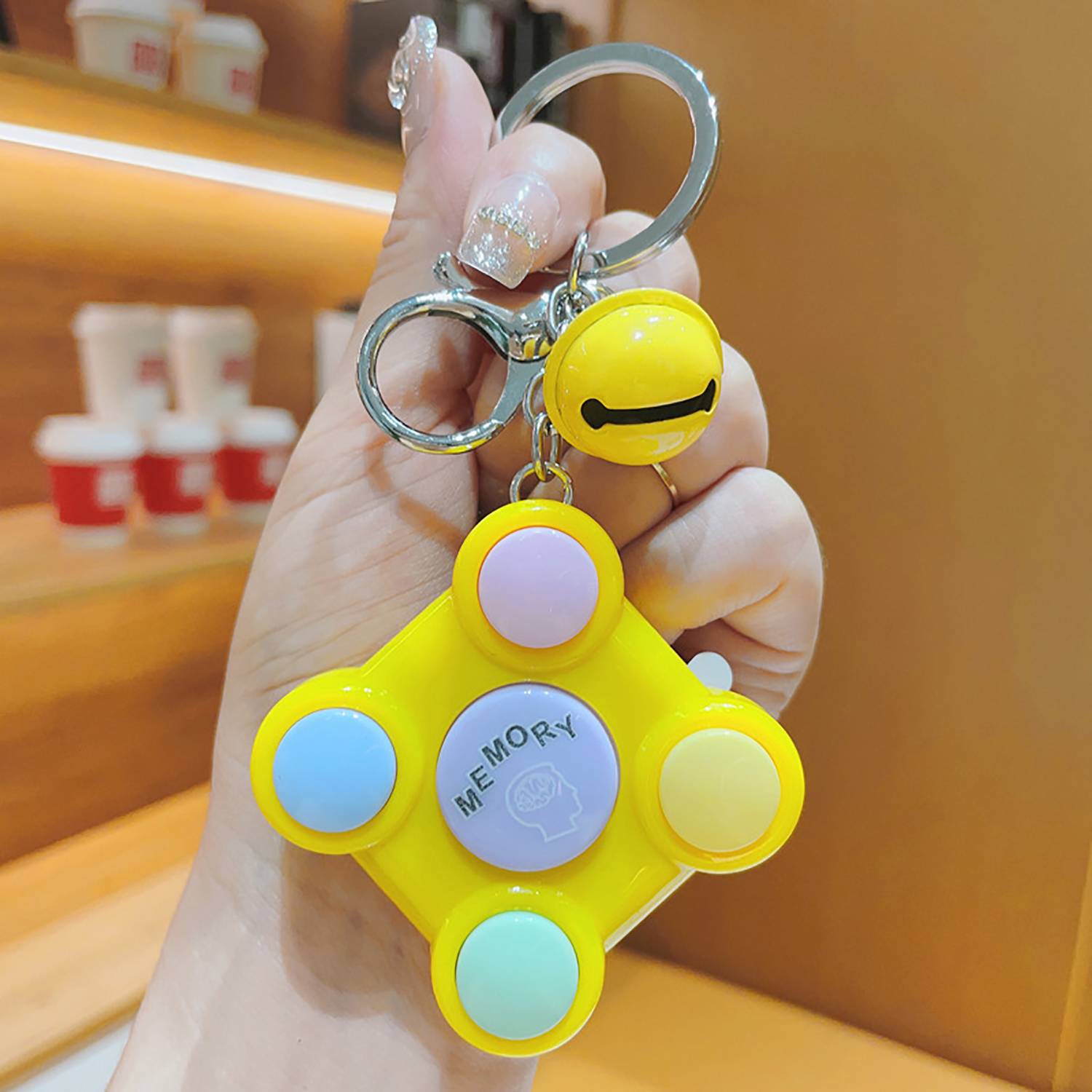 Memory Trainer Cube Key Chain 5