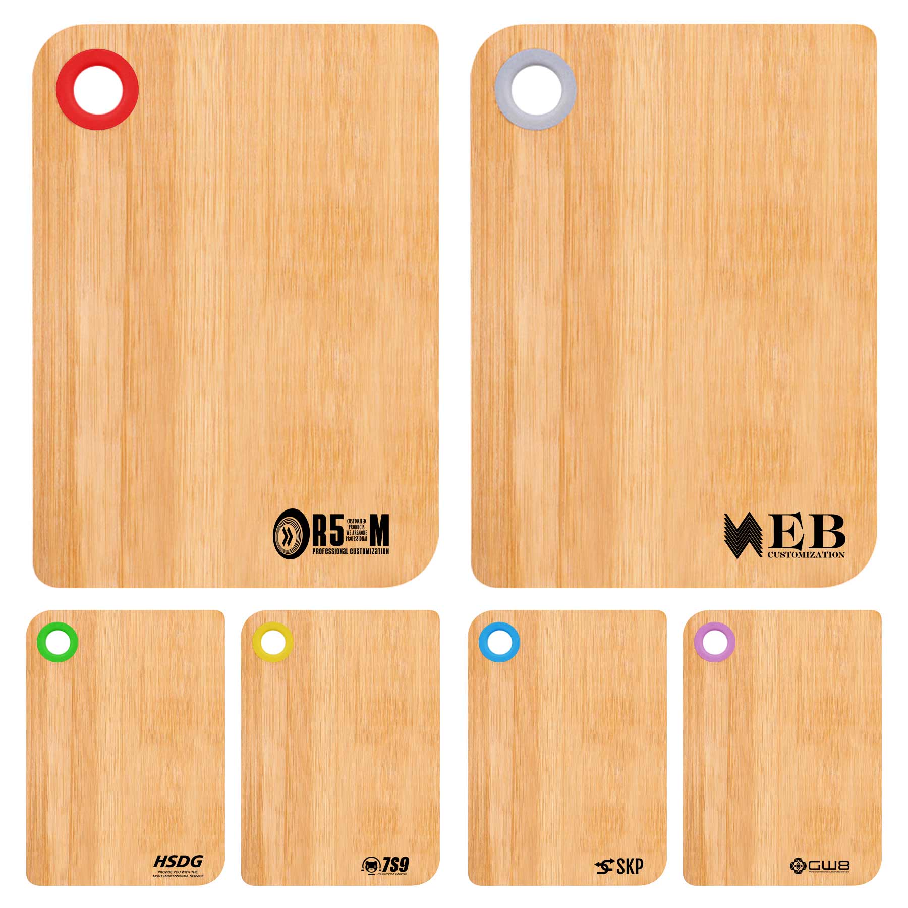 Reversible Kitchen Bamboo Cutting Board 2