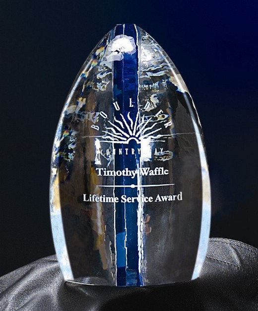 Artistic Expressions Crystal Solitude Award 1
