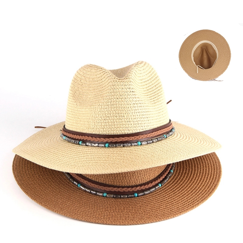 Gambler Straw Hat Skimmer Boater 1