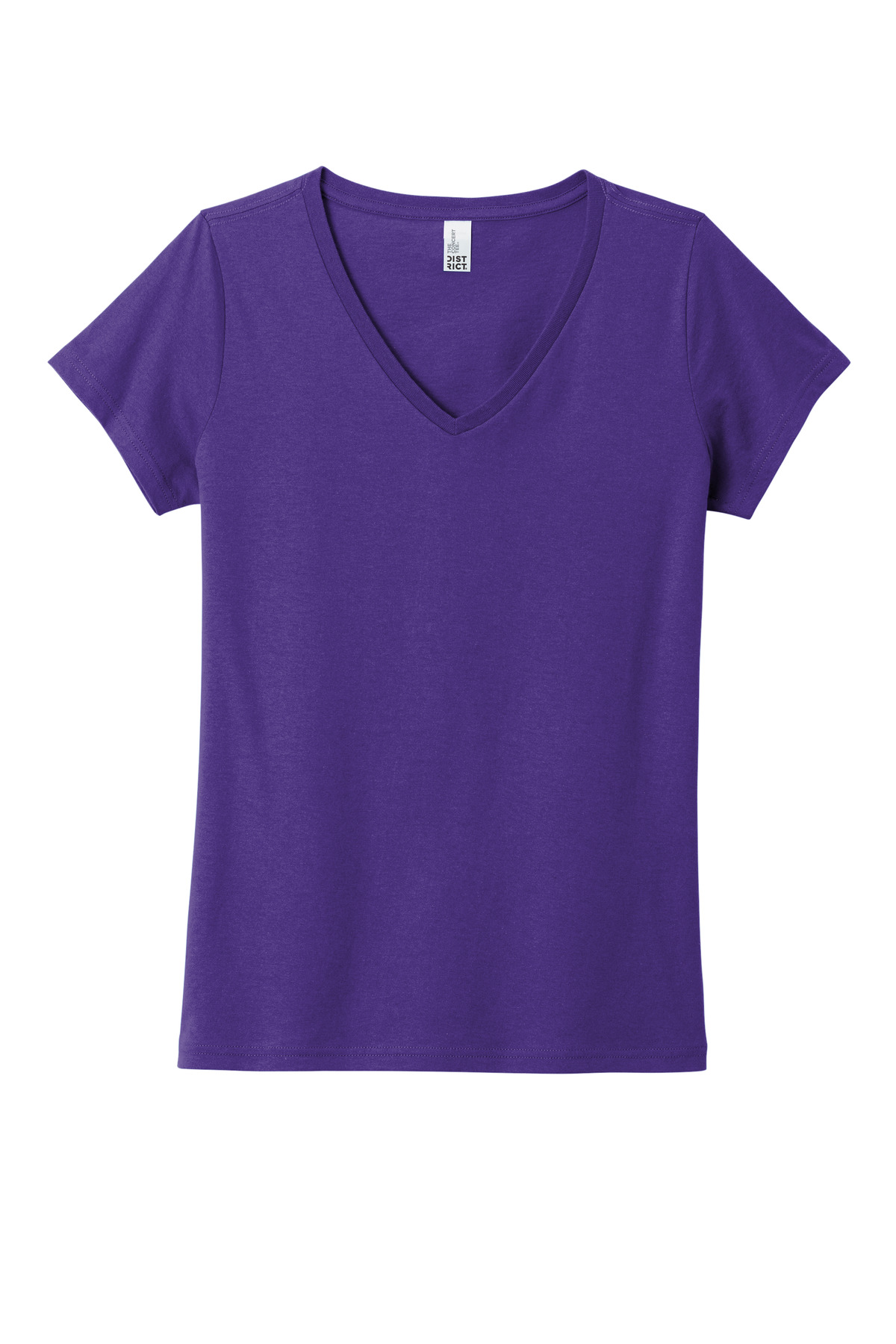 District Women's The Concert Tee V-Neck DT5002 49