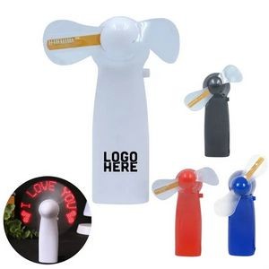 Mini LED Message Fan 7