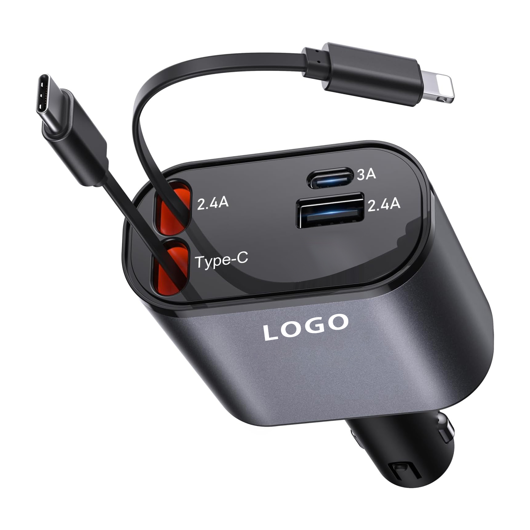 Retractable Car Charger 2