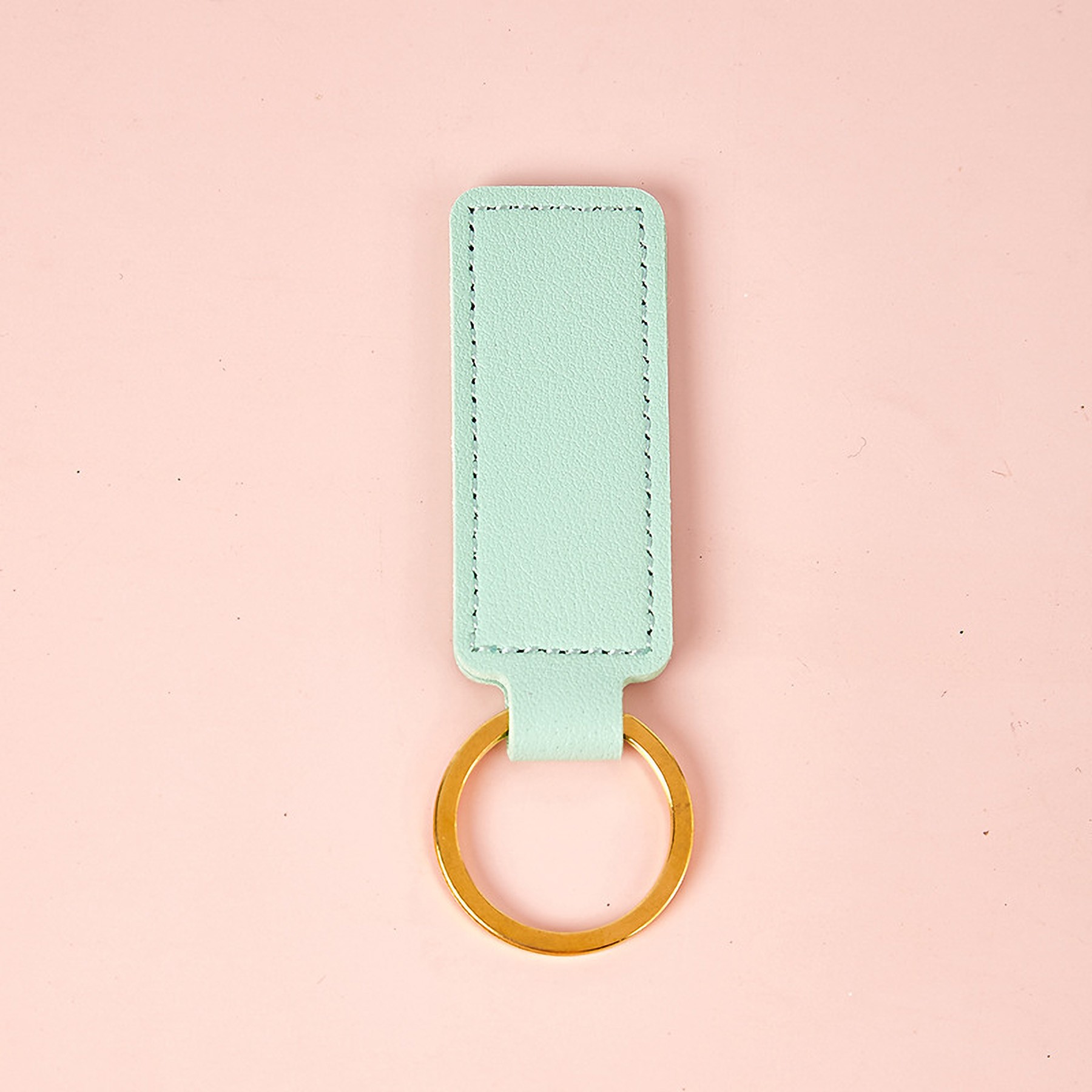 Colorful Leather Keychain Universal Key Fob Keychain 8