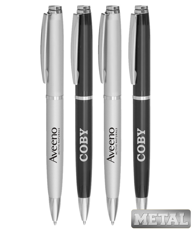Union Printed, Promotional - Swanky - Metal Twister Pen 1