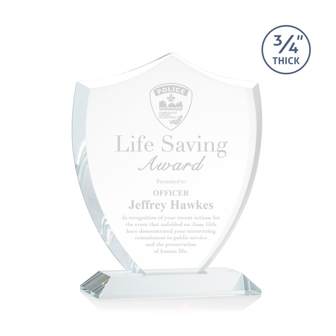 Scudo Shield Award - Clear 4