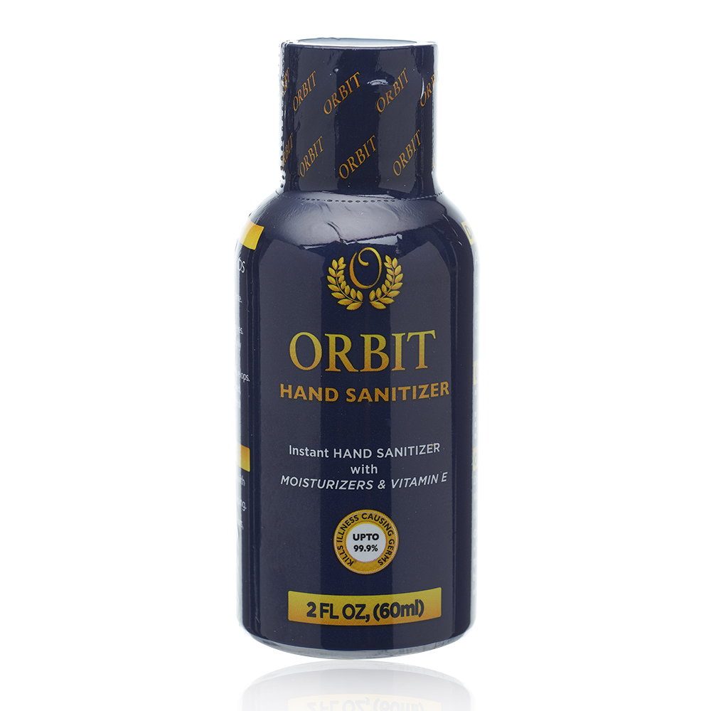 2 oz Orbit Hand Sanitizer Bottle - 70% Alcohol 1