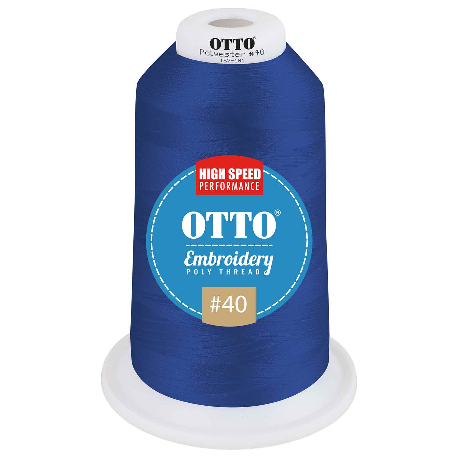 OTTO Embroidery Poly Thread #40 5,500 yd. King Cone 840