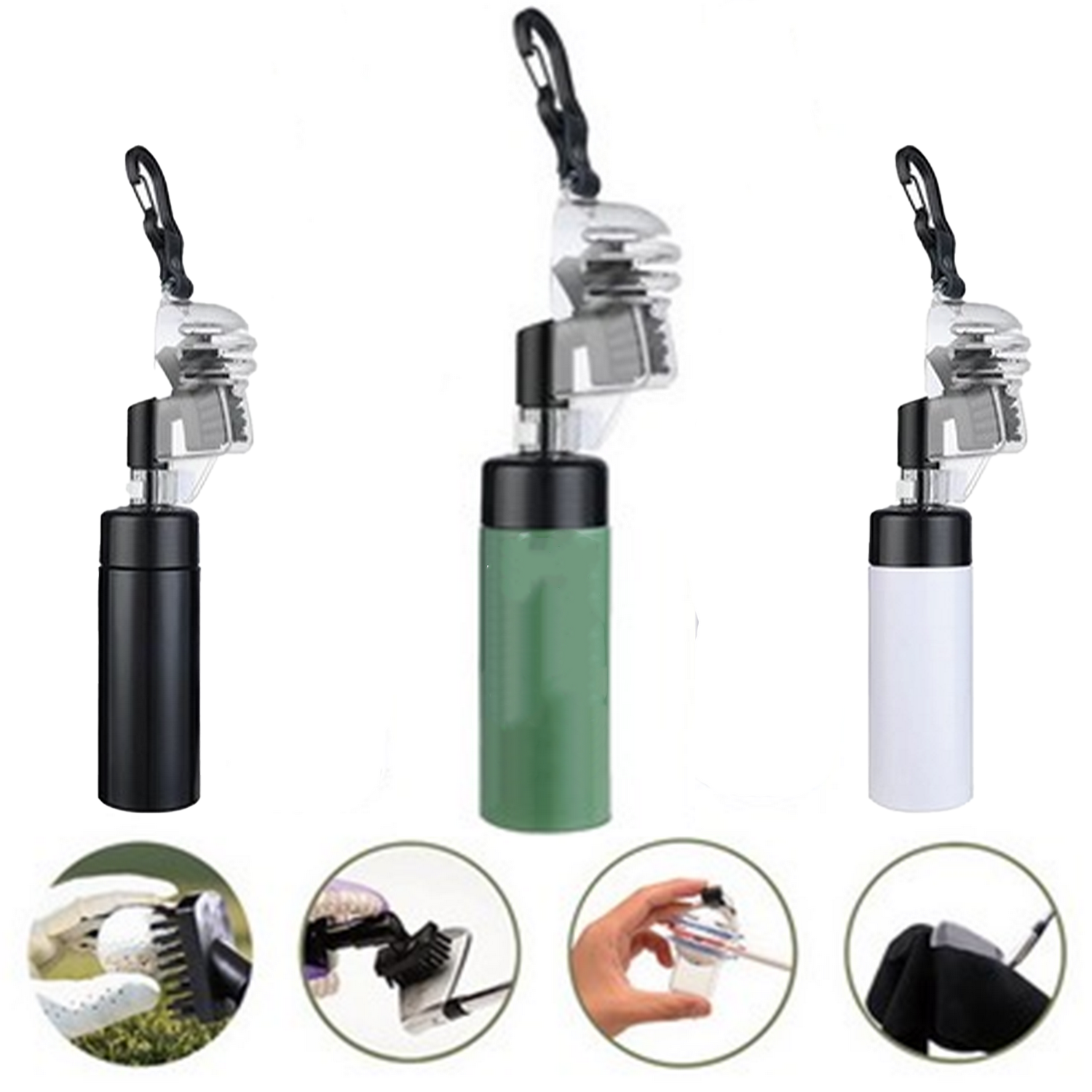 Golf Club Cleaning Brush W/ Hook 9