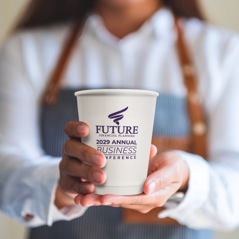 Custom 10 Oz. Double Wall Paper Hot Cups 5