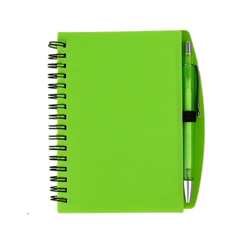 Spiral Notebook With Pen 3
