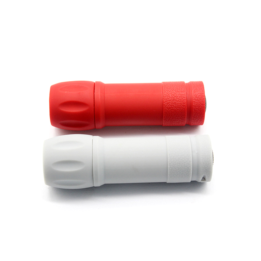Mini nine-light plastic LED flashlight electric torch 3