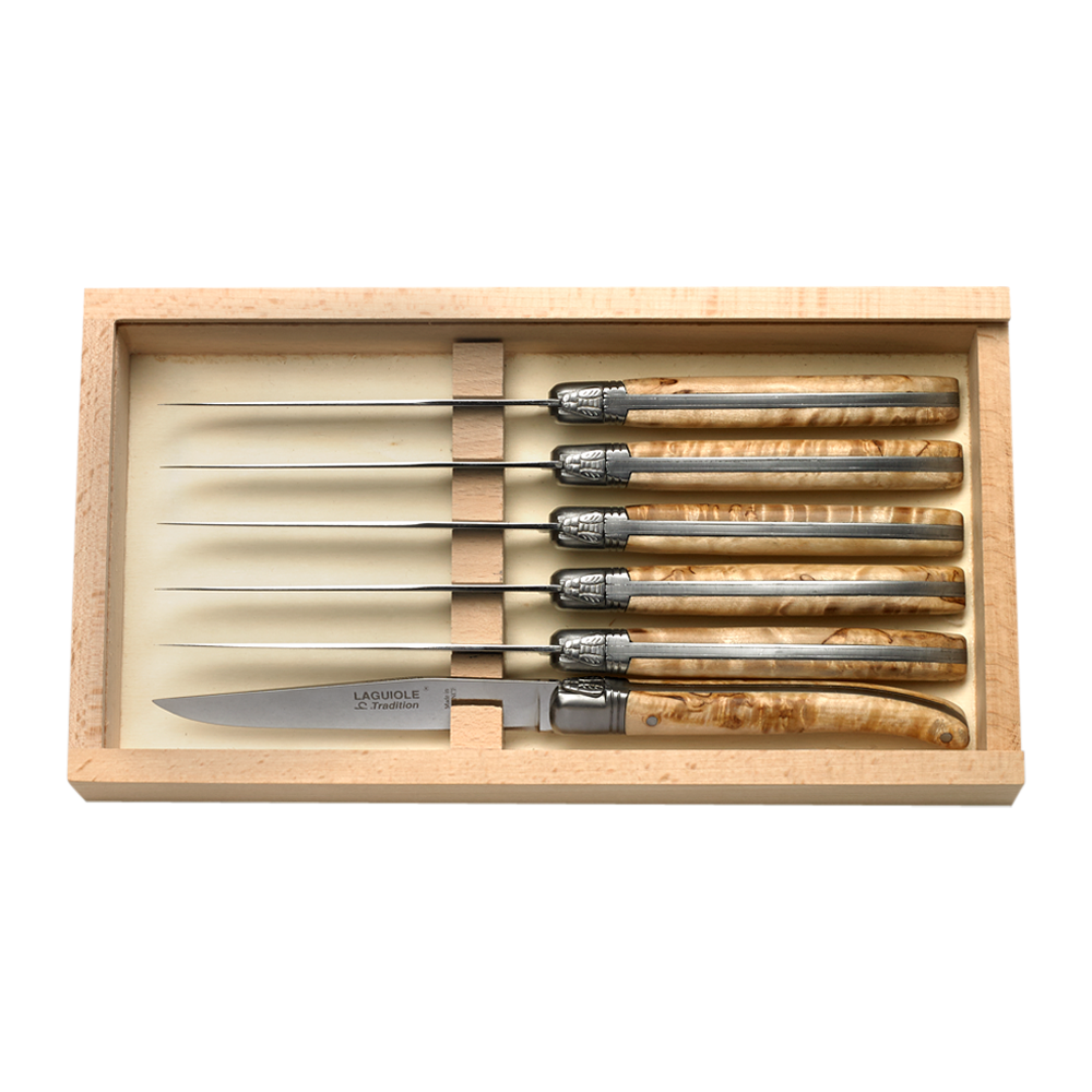 Laguiole Tradition Knife Set (Made in France) 2