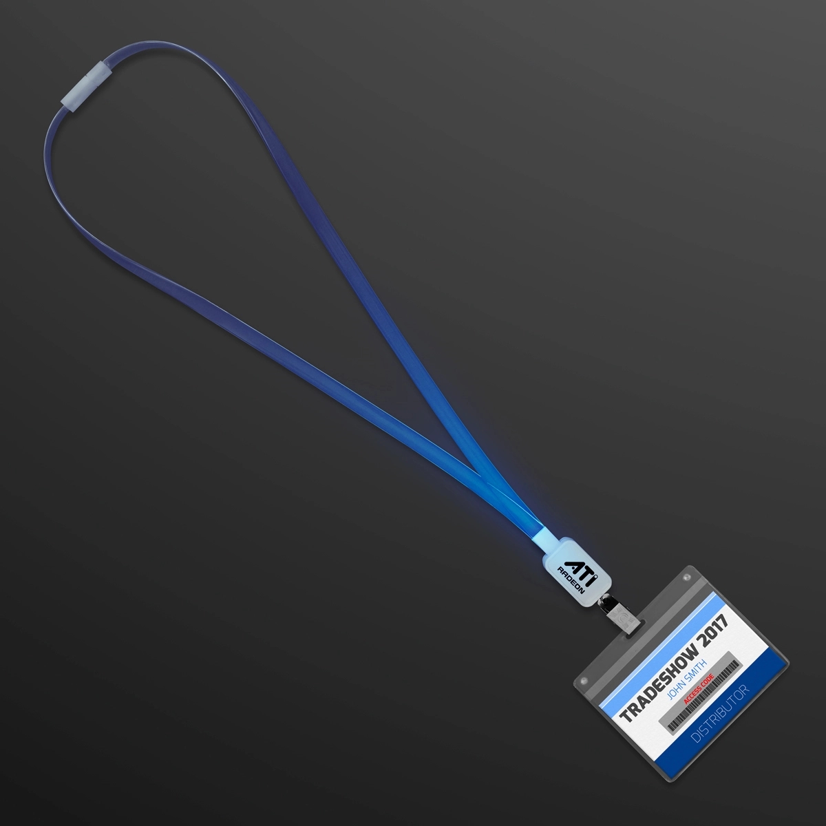 Supernova Light Lanyards, LED Badge Holders 11