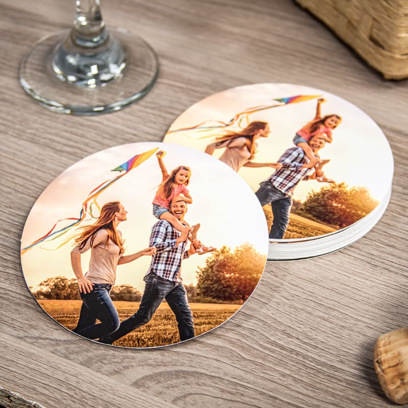 Paper Coasters - 4" Round 3
