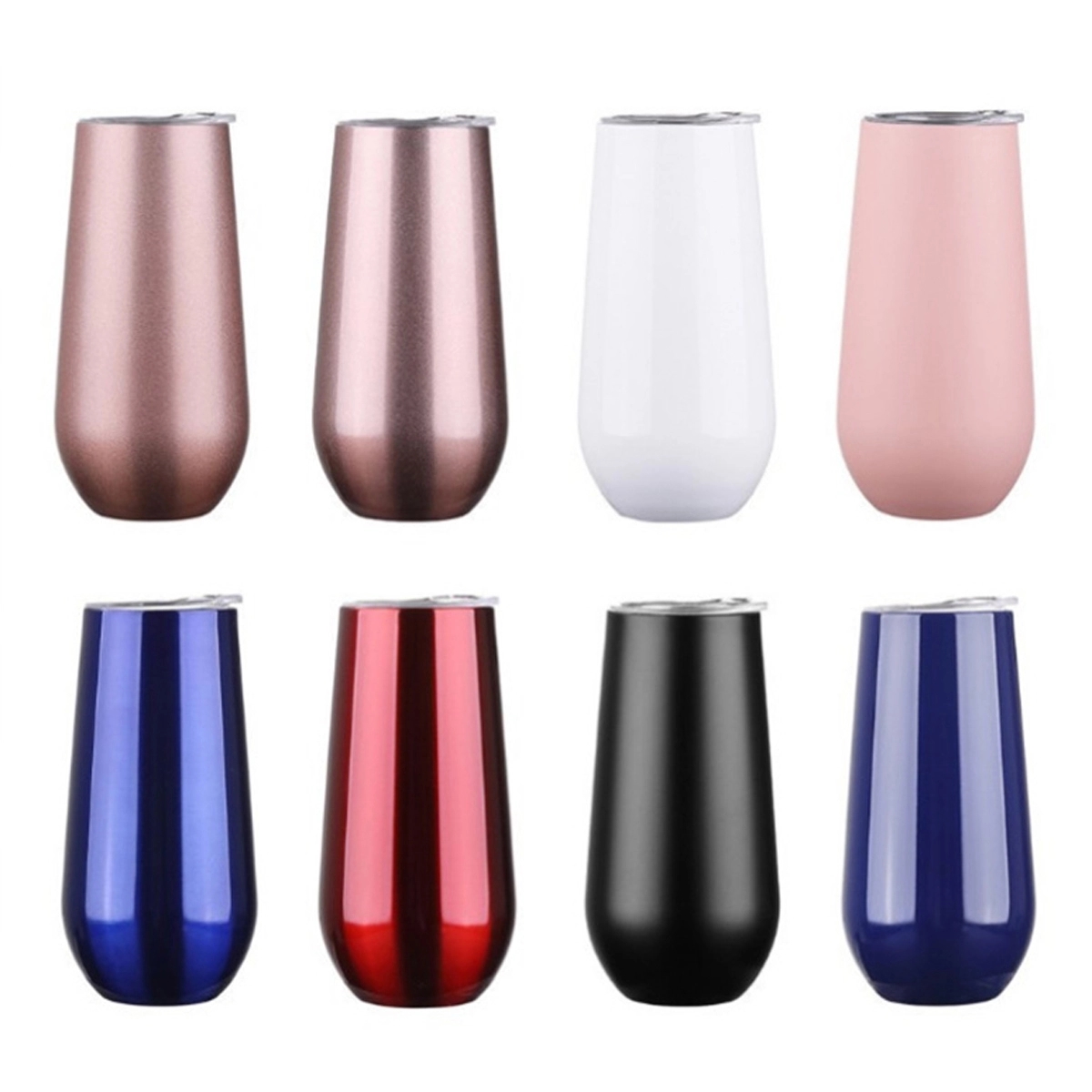 6 Oz Double Insulated Champagne Tumbler 5