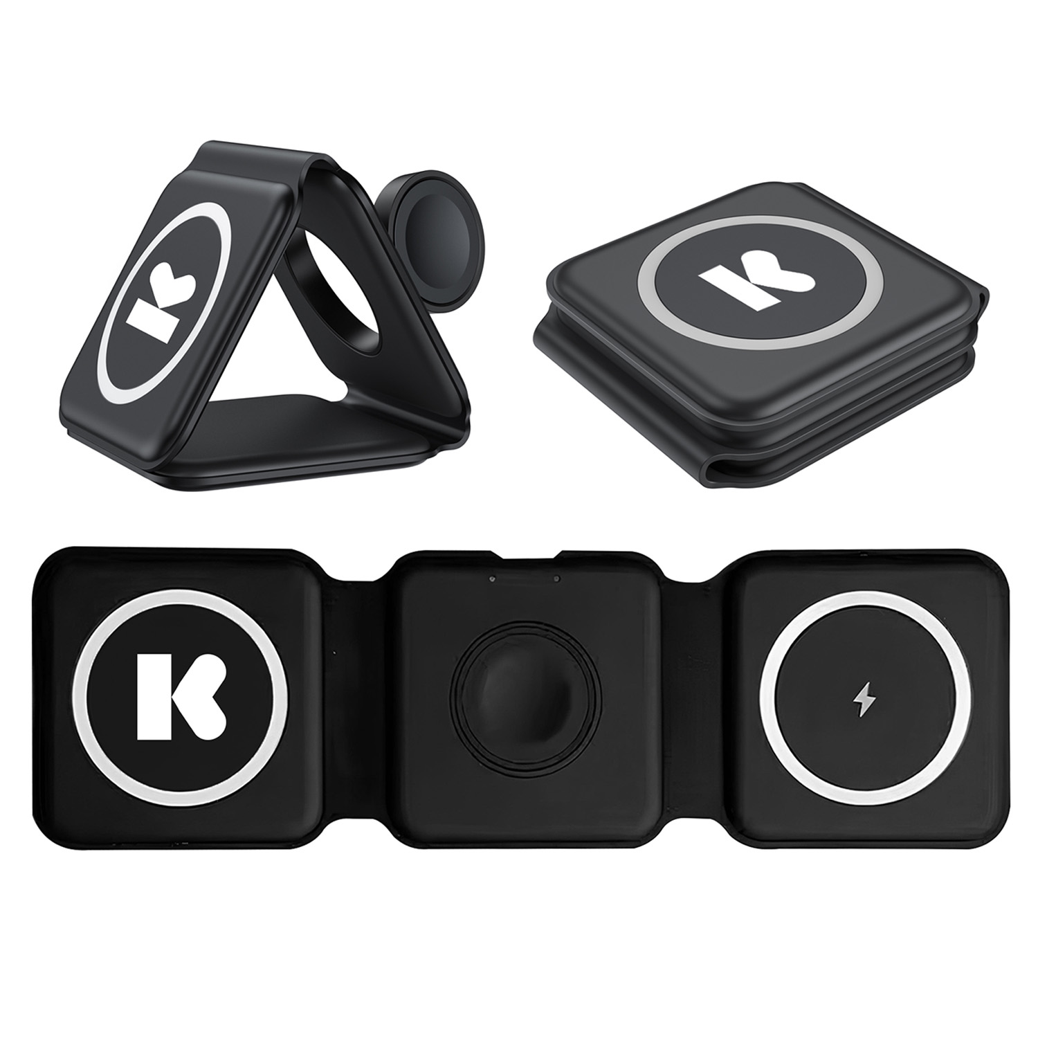 15W 3-IN-1 Foldable Wireless Charging Station 1