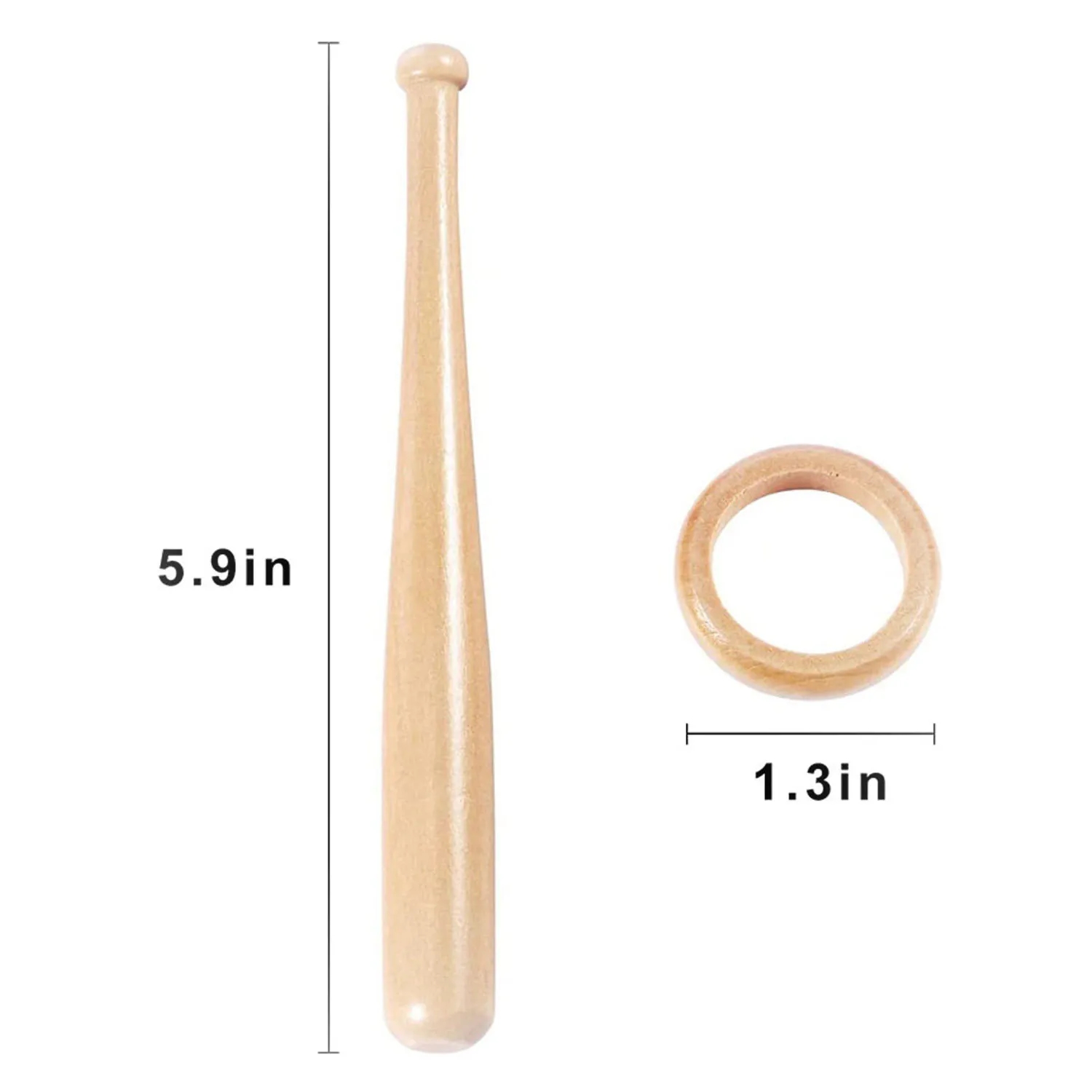 Creative Wooden Baseball Holder 4