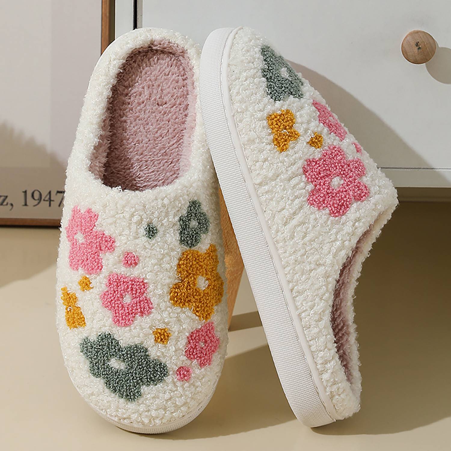 Women's Winter Cozy Non-Slip Indoor Slippers 12